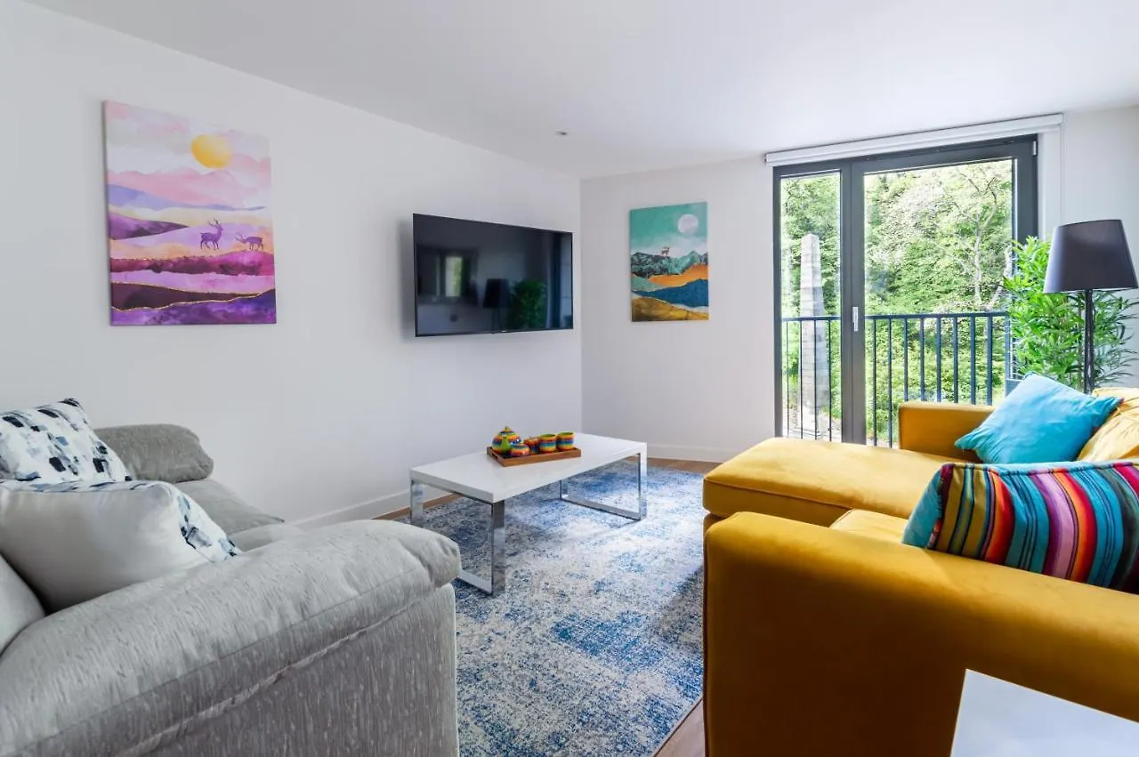 Castle View Luxury 1 Bed Flat Apartment Edinburgh